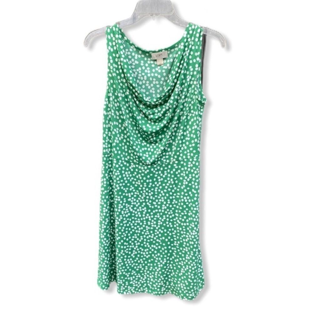 LOFT Polka Dot Dress